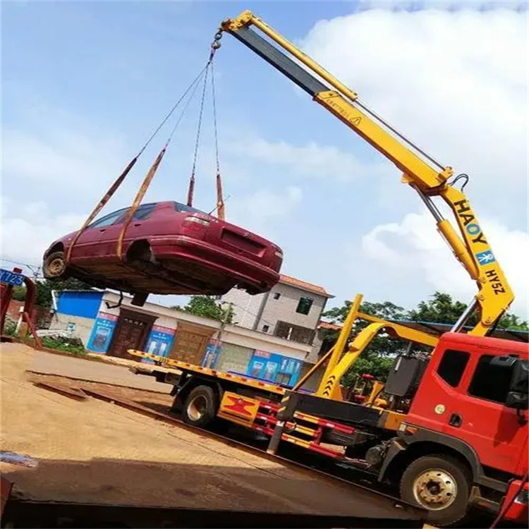 保定吊车救援小汽车怎么吊